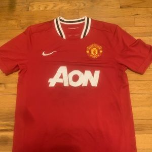 Manchester United soccer jersey